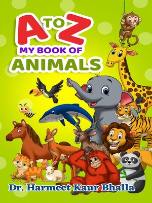 cover image of A to Z My Books of Animals
